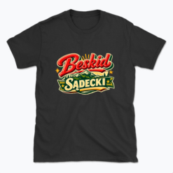 Beskid Sądecki travel poster design - T-shirt