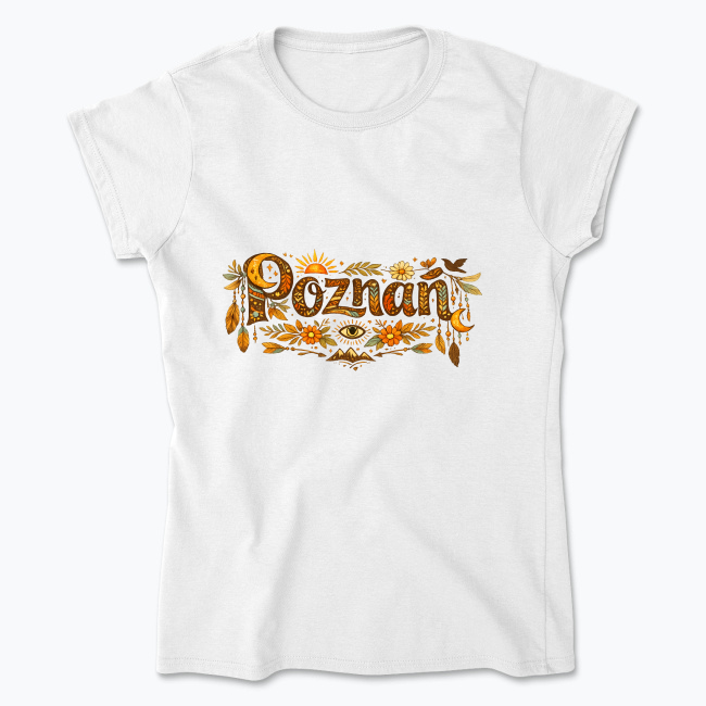 Boho Poznań - Koszulka damska