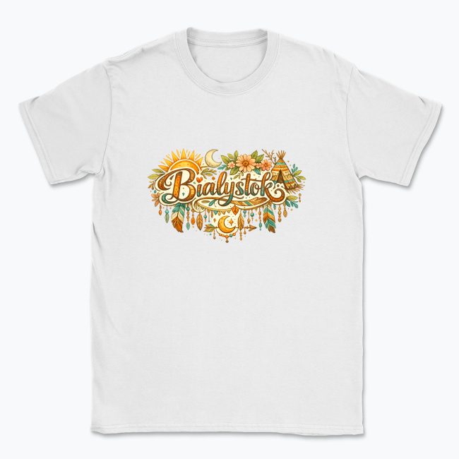 Boho-style Białystok - T-shirt