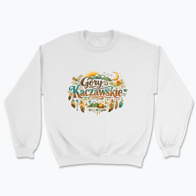 Boho styled Góry Kaczawskie design - Bluza