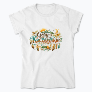 Boho styled Góry Kaczawskie design - Koszulka damska