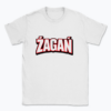 Bold 3D typographic art of Żagań - T-shirt