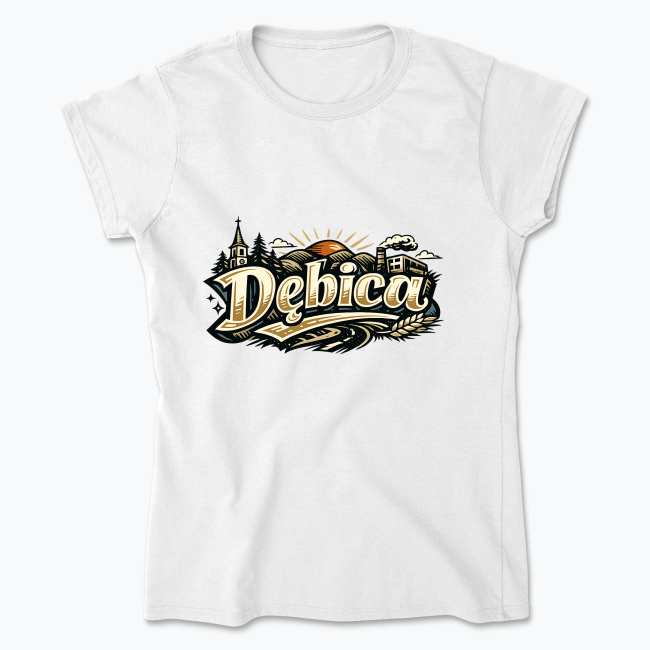 Dębica streetwear art style - Koszulka damska