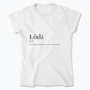Definicja Łodzi - Koszulka damska