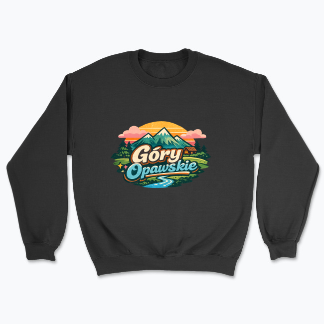 Góry Opawskie sunset - Bluza