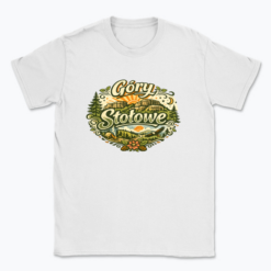 Góry Stołowe landscape and camping - T-shirt