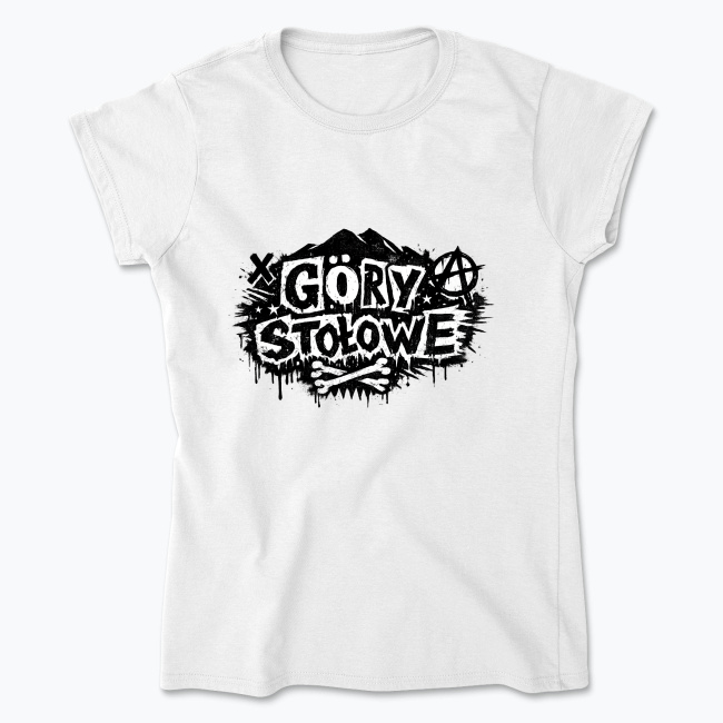 Góry Stołowe Punk - Koszulka damska