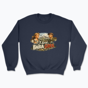 I love Babia Góra design - Bluza