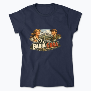 I love Babia Góra design - Koszulka damska