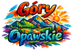 Alternative view of Kolorowe Góry Opawskie - T-shirt