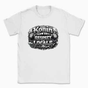 Konin graffiti tribute to locals - T-shirt