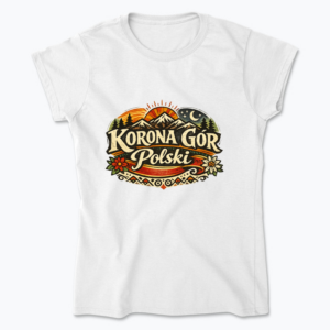 Korona Gór Polski Folk - Koszulka damska