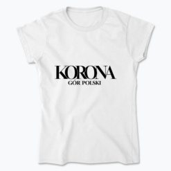 Korona Gór Polski logo design - Koszulka damska