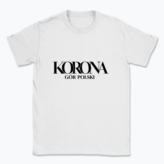 Korona Gór Polski logo design - T-shirt
