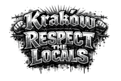 Alternative view of Kraków Respect The Locals - T-shirt