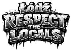 Alternative view of Łódź Respect the Locals - T-shirt