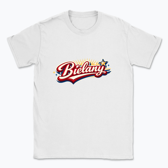 Logo Bielan w stylu retro - T-shirt