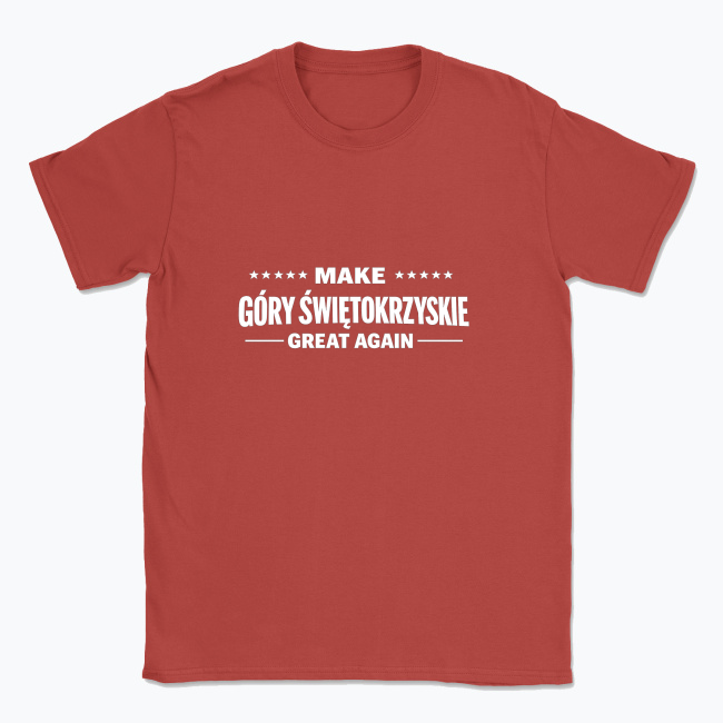 Make Góry Świętokrzyskie great again - T-shirt