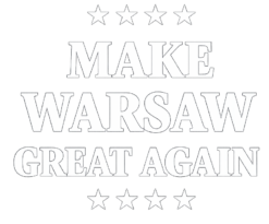 Alternative view of Make Warsaw Great Again - Koszulka damska