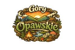 Alternative view of Góry Opawskie Village - T-shirt