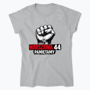 Pamiętamy Warszawa 44 - Koszulka damska