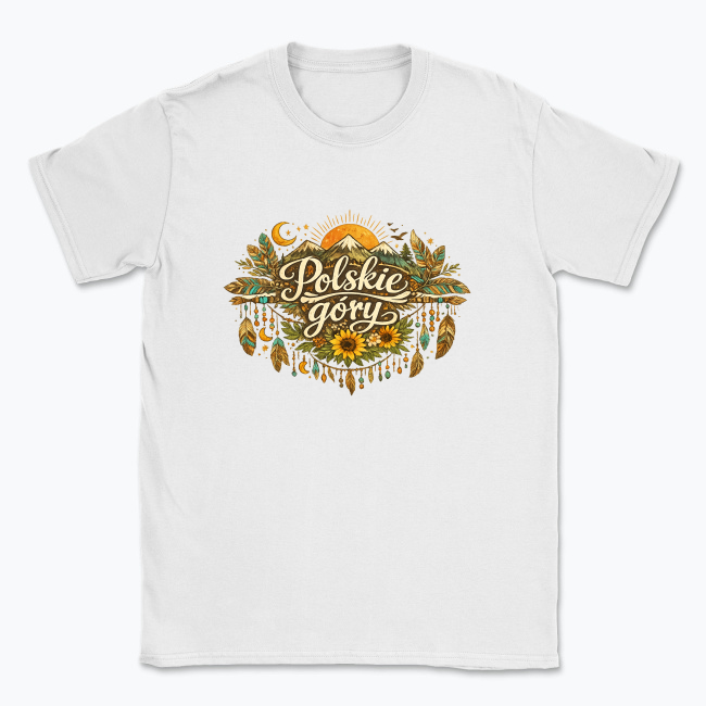 Polskie góry boho - T-shirt