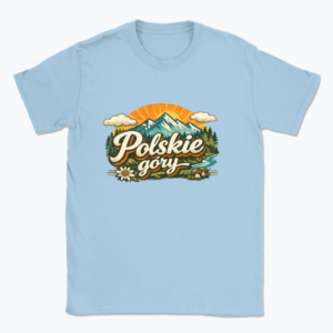 Polskie góry in vintage style 2 - T-shirt