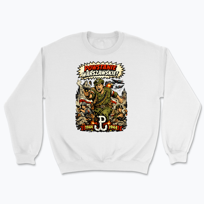 Powstanie Warszawskie Komiks - Bluza