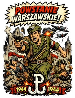 Alternative view of Powstanie Warszawskie Komiks - Torba
