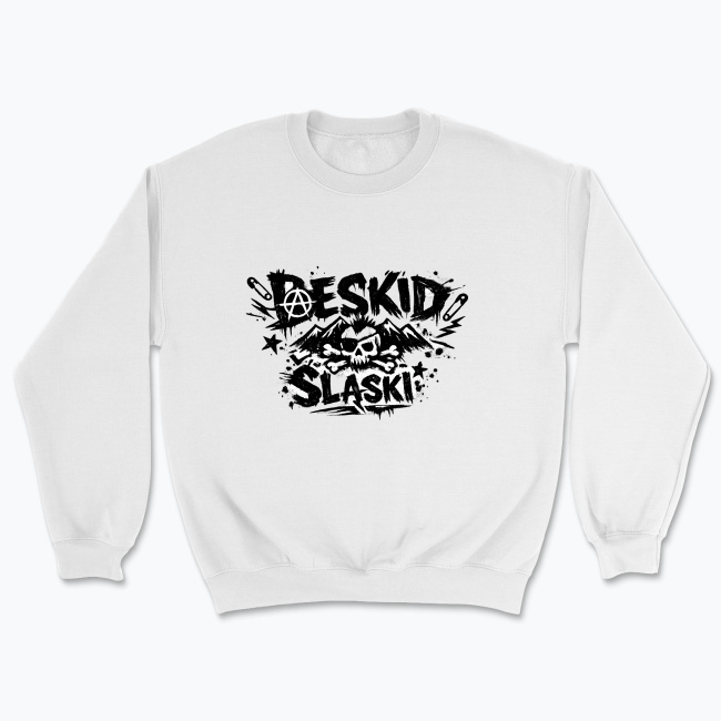 Punk rock style Beskid Śląski design - Bluza