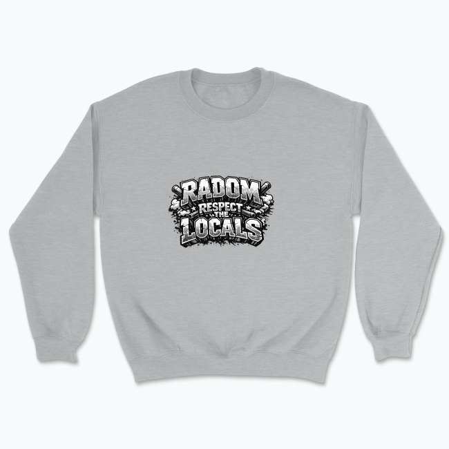 Radom respect the locals - Bluza