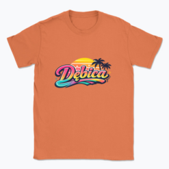 Retro sunset vibes with Dębica - T-shirt