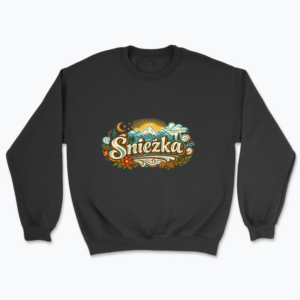 Śnieżka in a rustic landscape design - Bluza