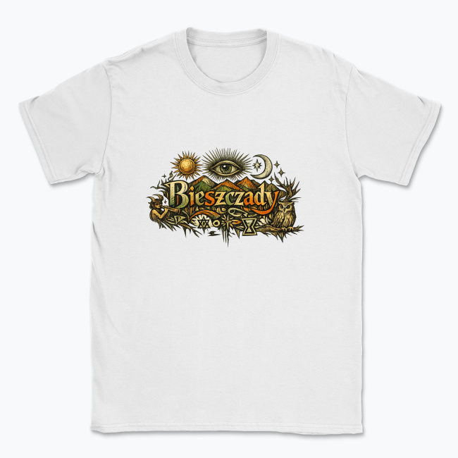 Surreal Bieszczady with mystical elements - T-shirt
