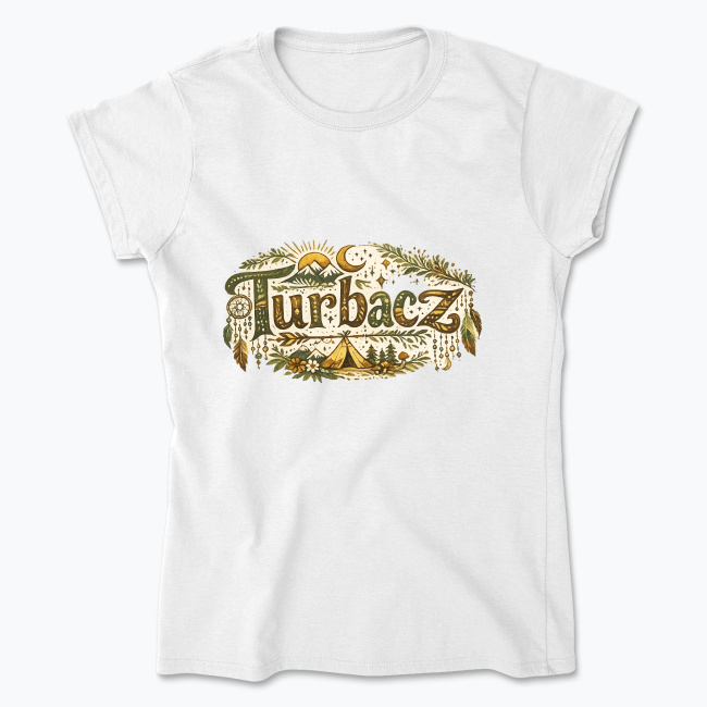Turbacz Boho - Koszulka damska