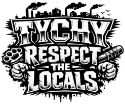 Alternative view of Tychy Respect the Locals - Bluza