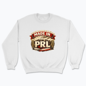 Vintage industrial PRL emblem - Bluza
