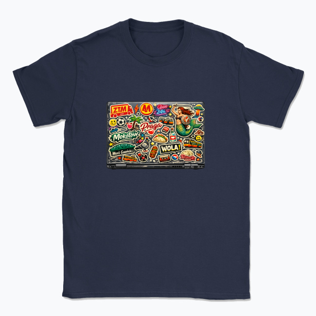 Warsaw Stickers - T-shirt