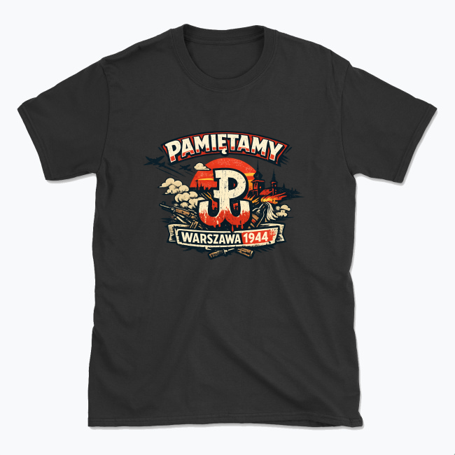 Warsaw Uprsising Pamiętamy - T-shirt
