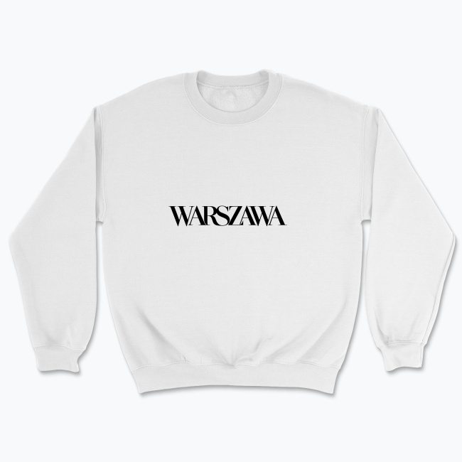 Warszawa Minimal Designer - Bluza