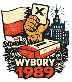 Alternative view of Wiatr Zmian 1989 - T-shirt