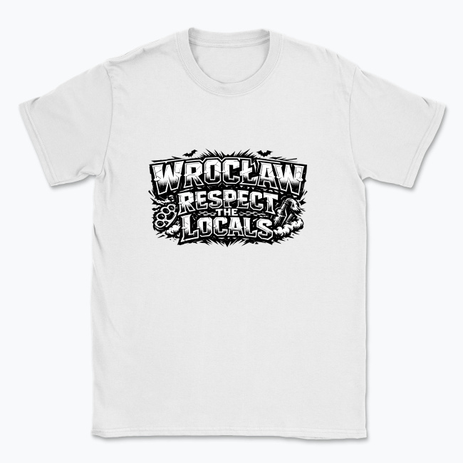 Wrocław Respect the Locals - T-shirt