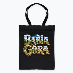 Zdobiony napis Babia Góra - Torba