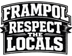 Alternative view of Frampol Respect the Locals - T-shirt