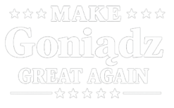 Alternative view of Make Goniądz Great Again - T-shirt