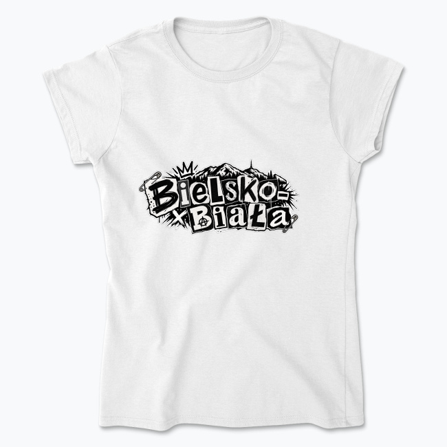 Bielsko-Biała Punk - Koszulka damska