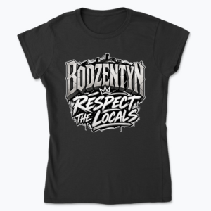 Bodzentyn Respect the Locals - Koszulka damska