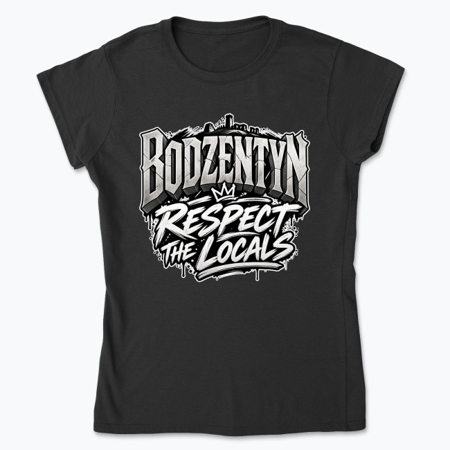 Bodzentyn Respect the Locals - Koszulka damska