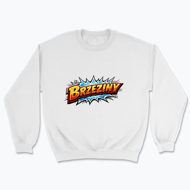 Brzeziny w stylu komiksowym - Bluza