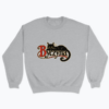 Byczyna Noir Cat Logo - Bluza